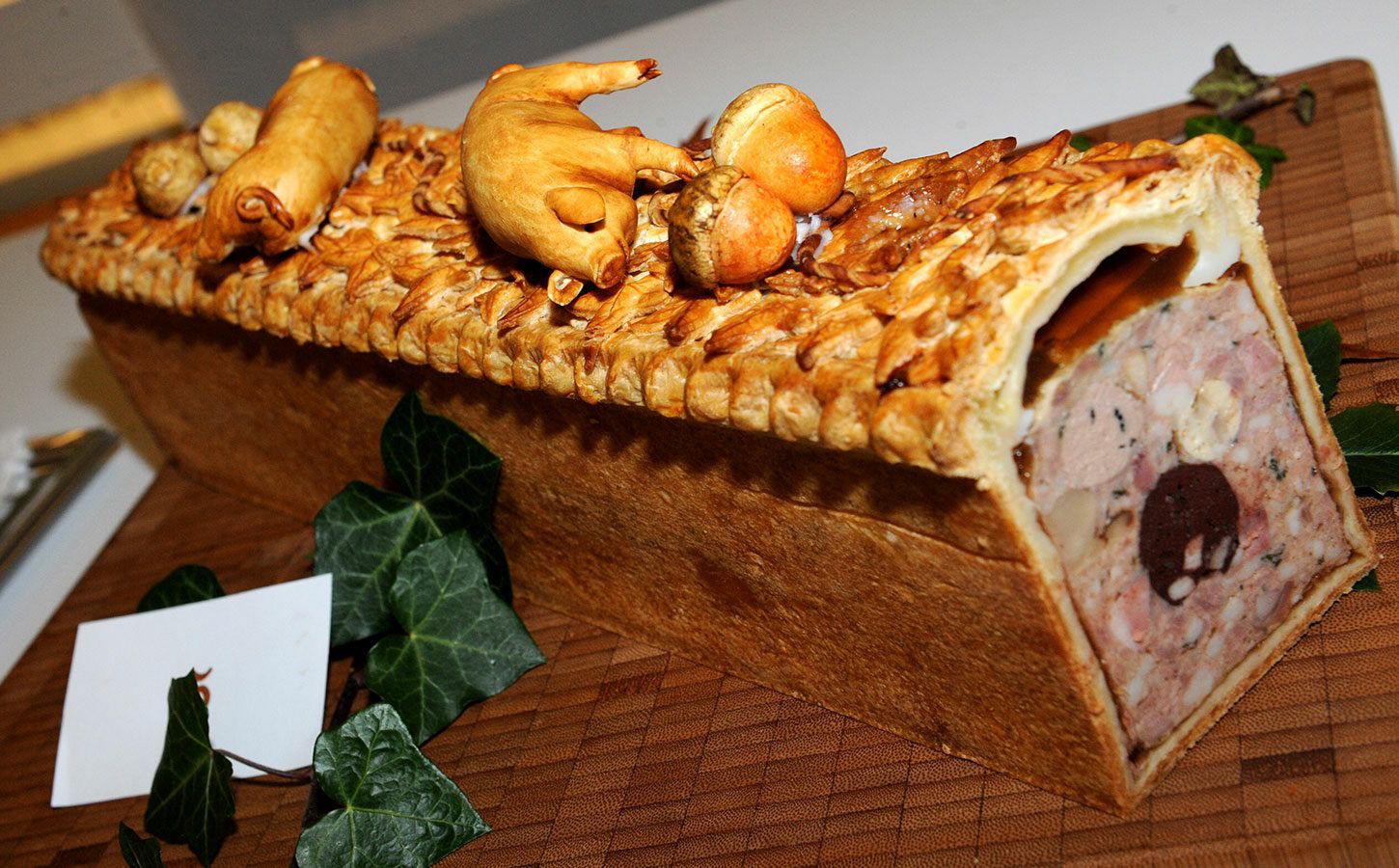 Website for the World Pâté-Croûte Championship - British Semi-Final